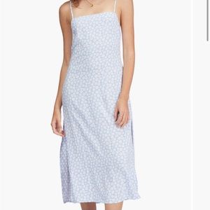 Billabong Weekend Waves Midi Dress in Baby Blues, Size XS